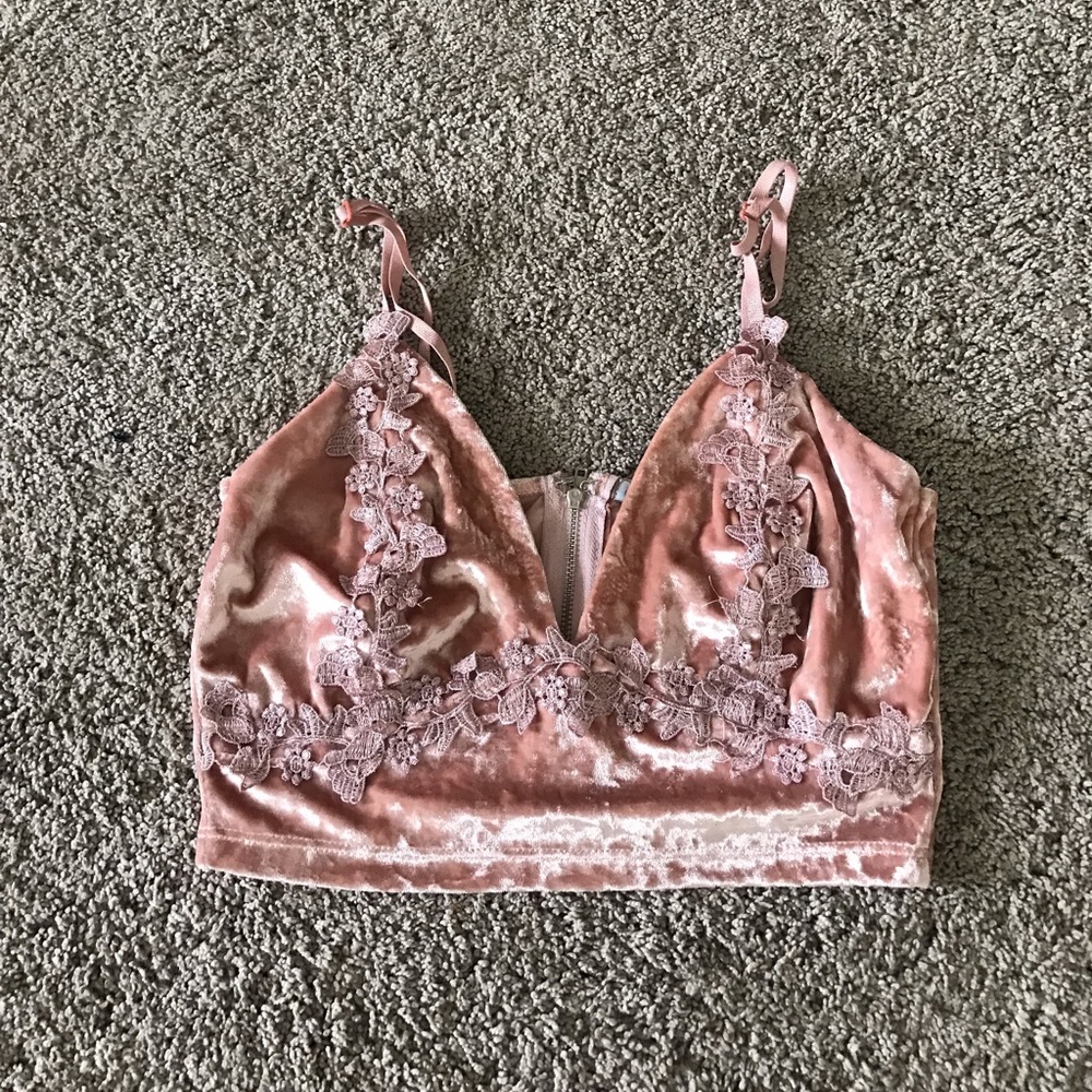 Pink Crop Top